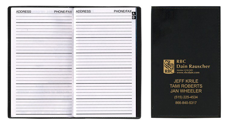 Soft Cover Vinyl Sewn Ireland Address Book 2