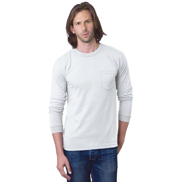 Unisex Pocket Long Sleeve Crew 7