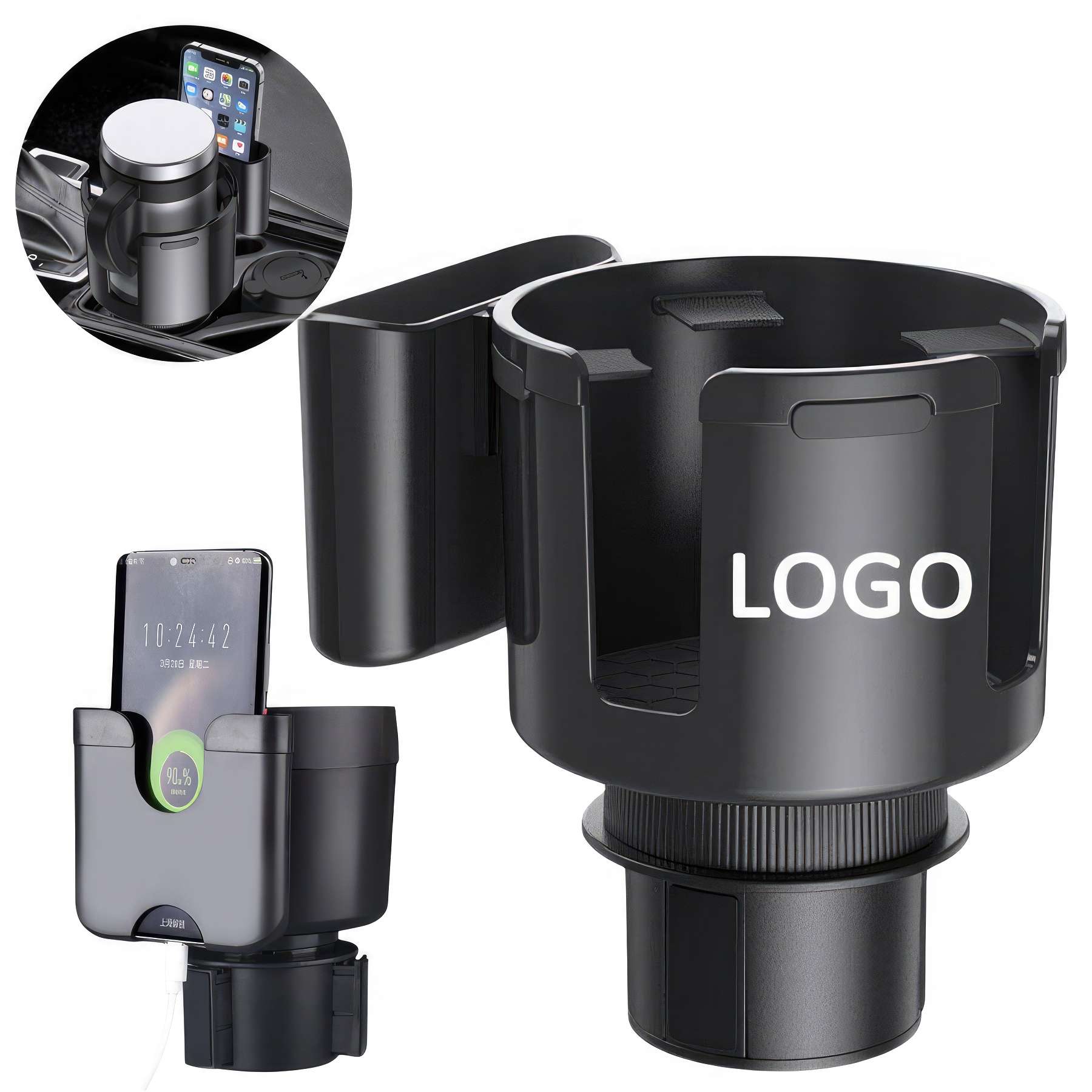 Expandable Car Cup/Phone Holder 2