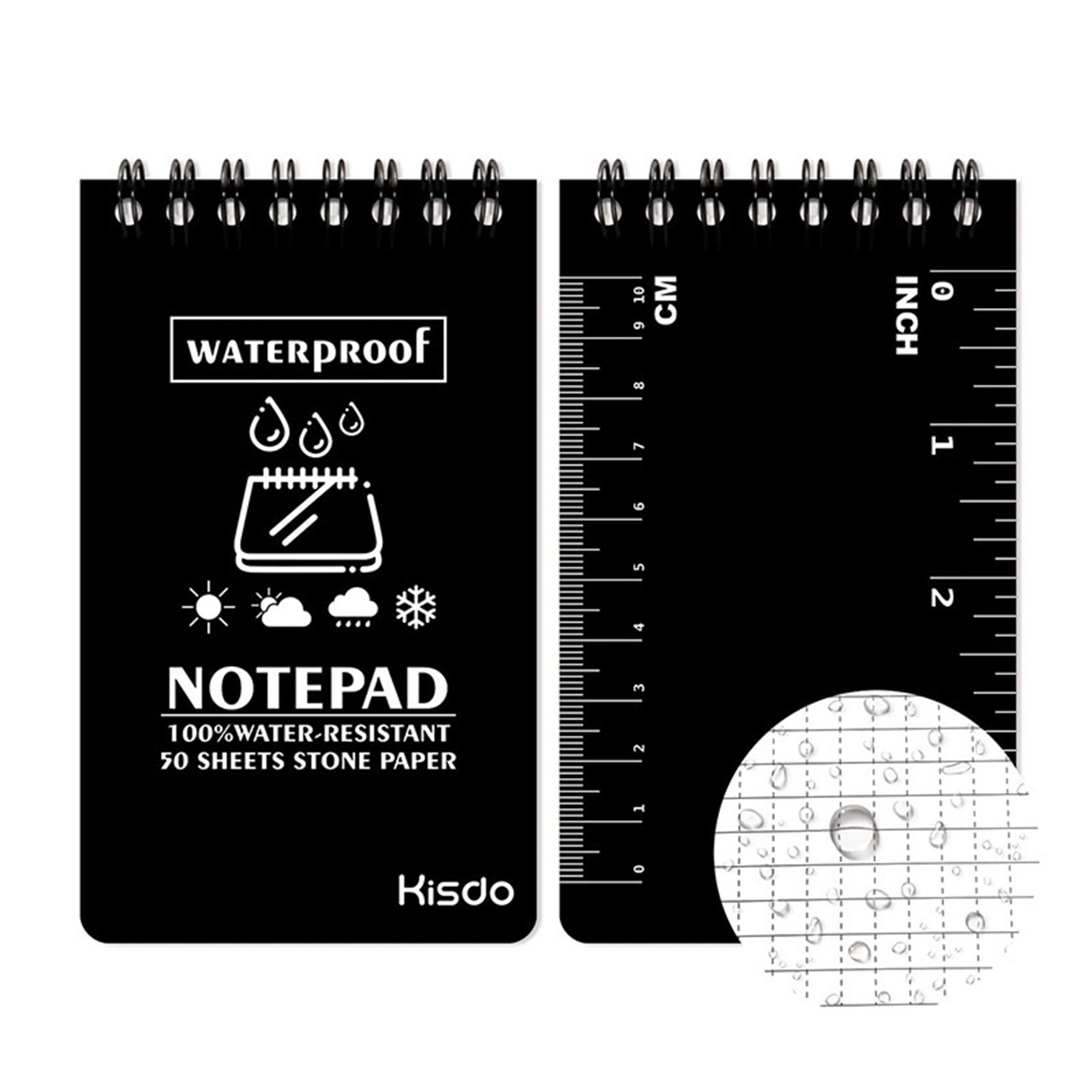 Weatherproof Hard Cover Pocket Notebook 7