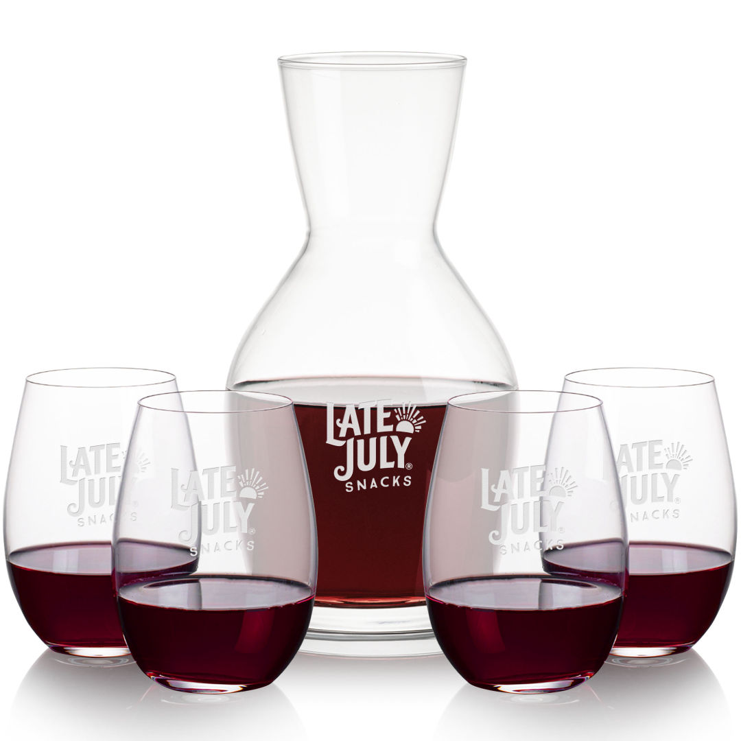 Westwood Carafe & Laurent Stemless 4