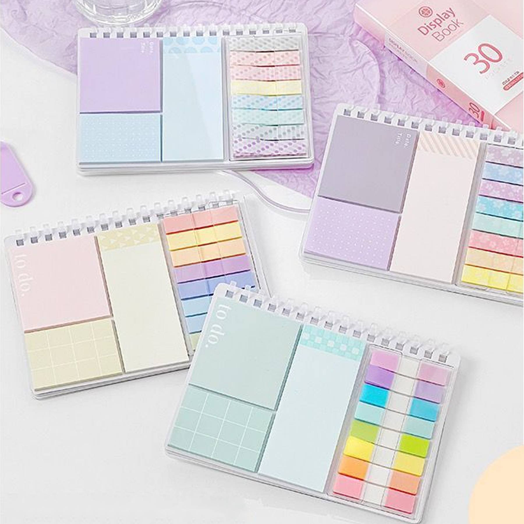 Journal Notebook with post notes 4