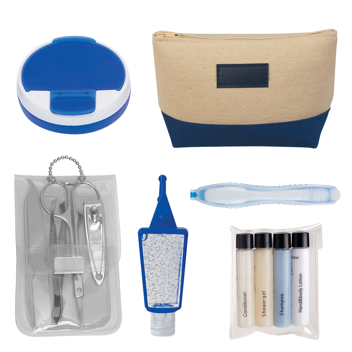 Allure Cosmetic Bag Travel Kit 2