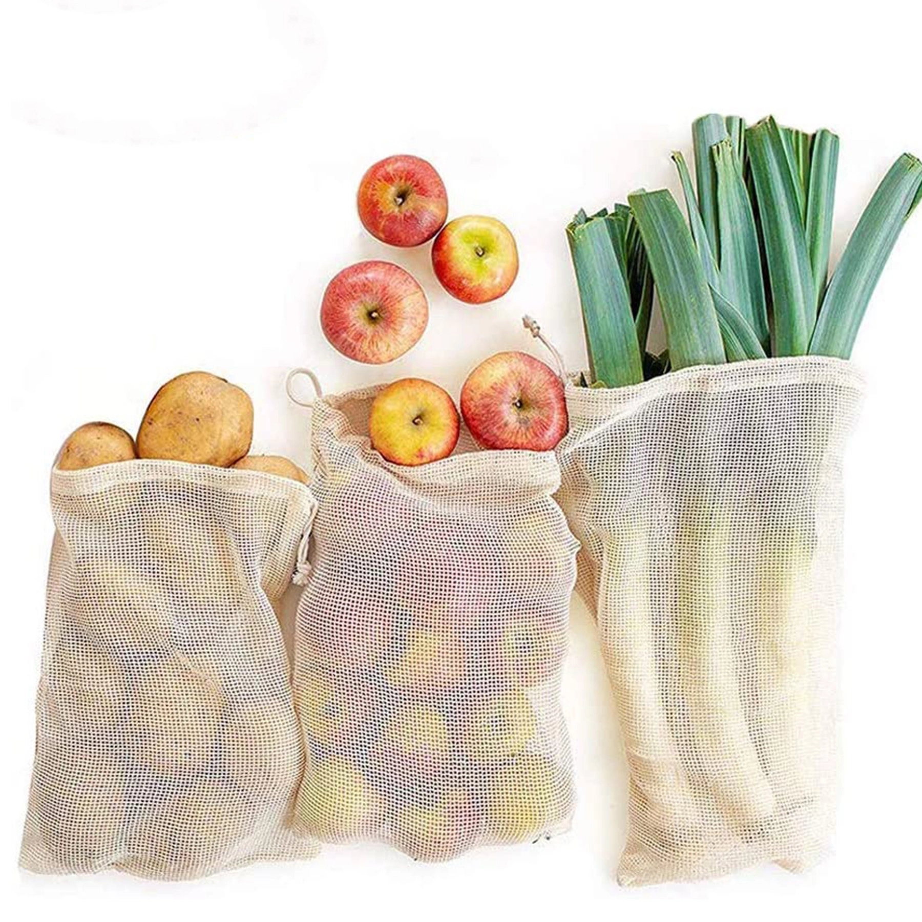 Mesh Bags, custom tote bag with logo imprint 3