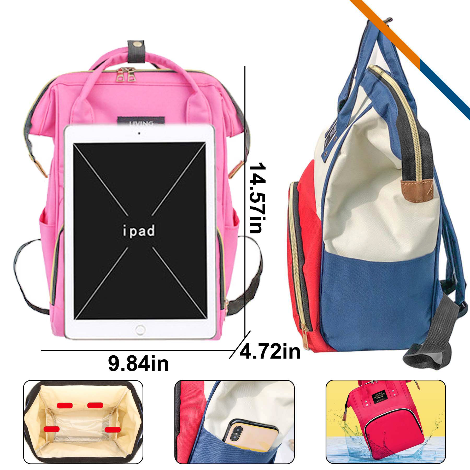 Wesley Mommy Backpack 6