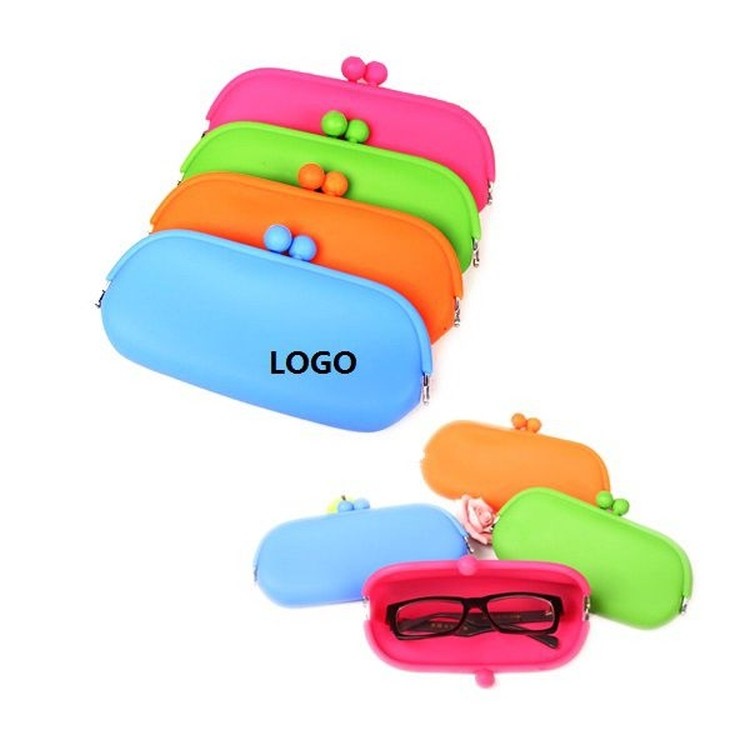 Colorful Silicone Eyeglass Case 2