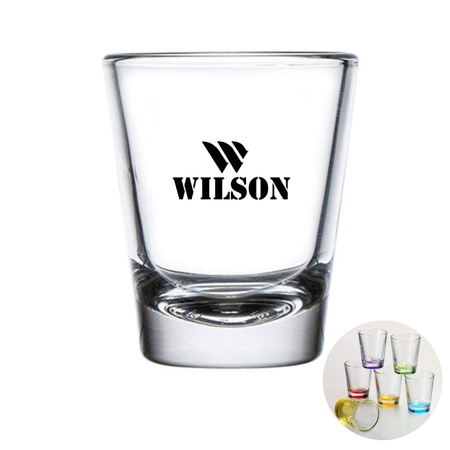 2oz Colour Shot Glass 6