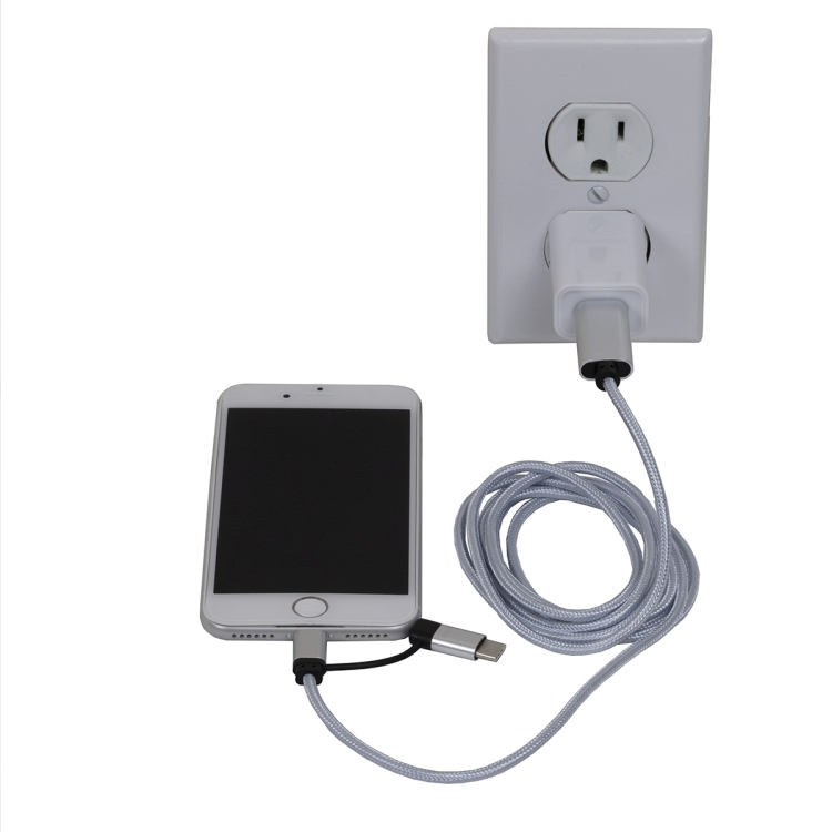 "OSLO" 5-in-1 Braided 6 Ft. Long Cell Phone Charging Cable 11