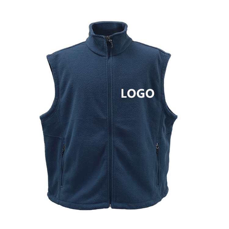Custom Full Zip Polar Fleece Vest 4