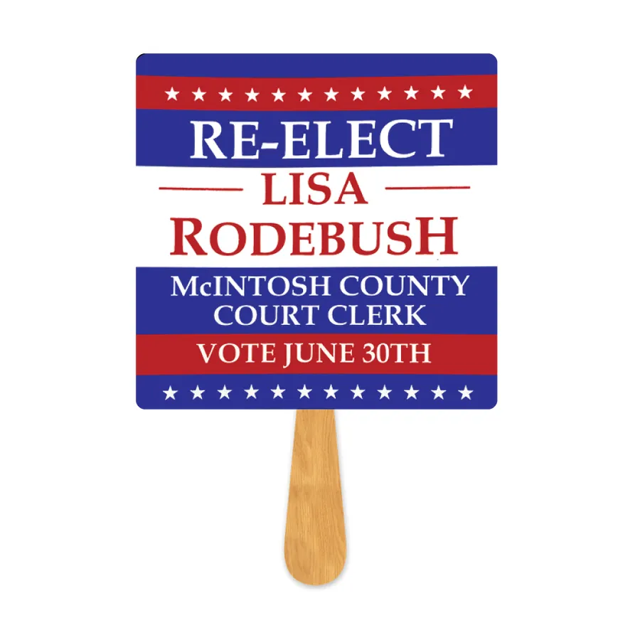 Political Hand Fan 8