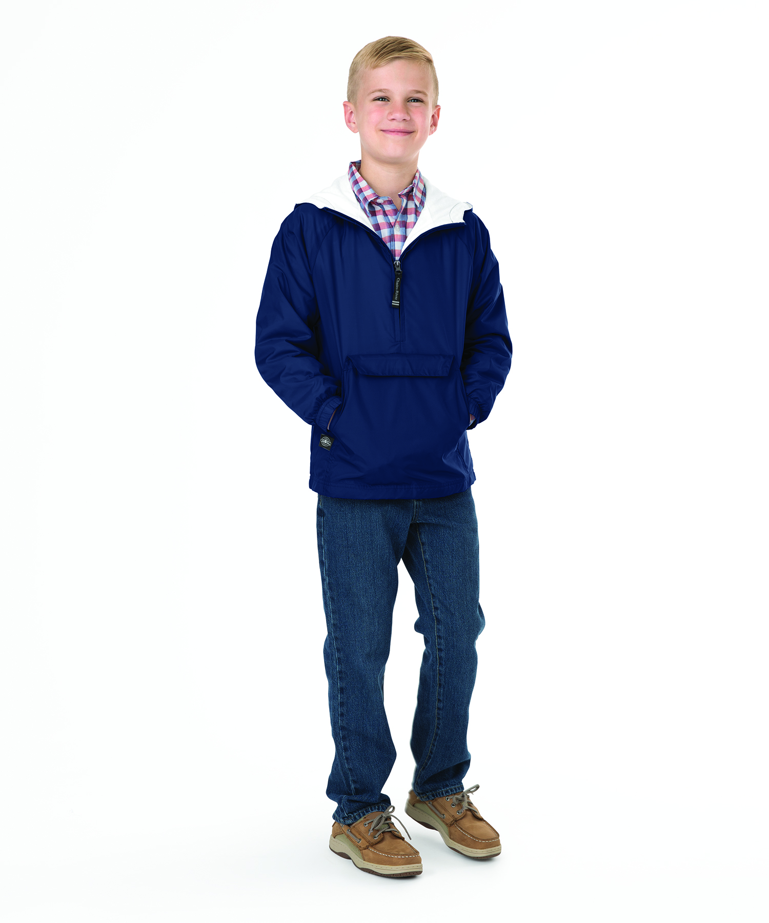 Youth Classic Solid Pullover 12