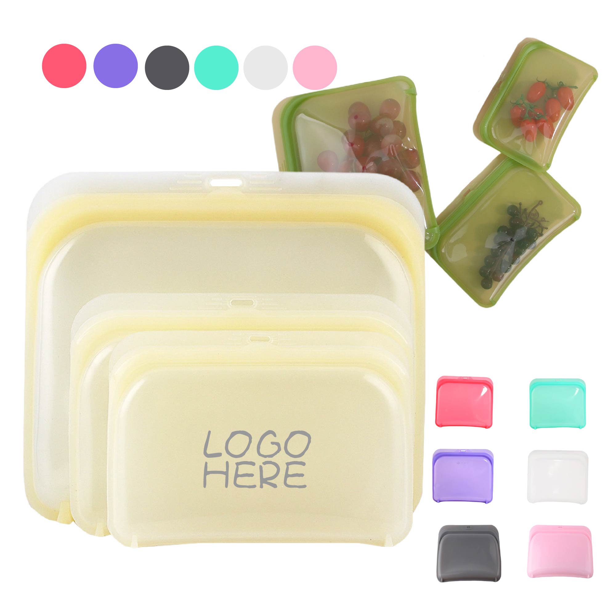 Food Grade Silicone Gallon Freezer 4