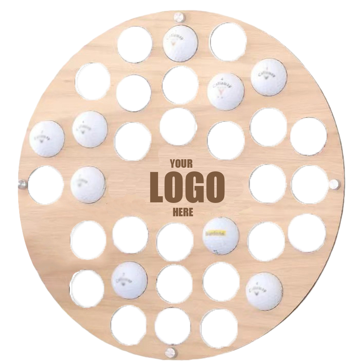 Wooden Golf Ball Collector Wall 1