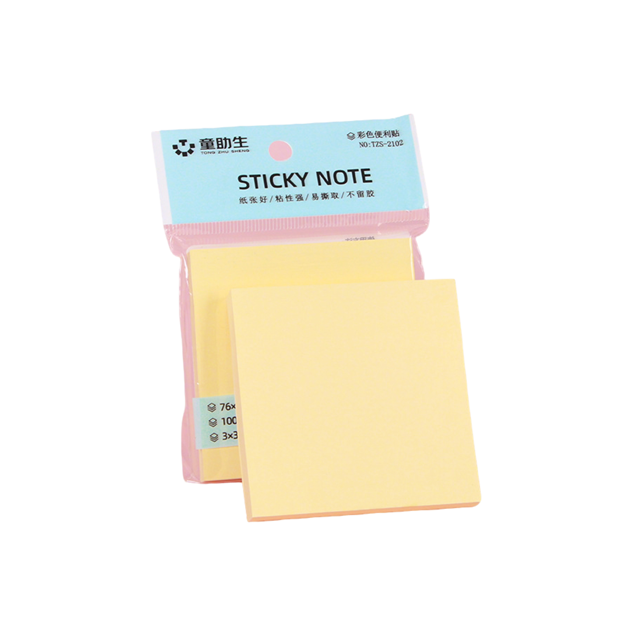 Pop Up Adhesive Note Pad 3" x 3" 100 Sheet 2