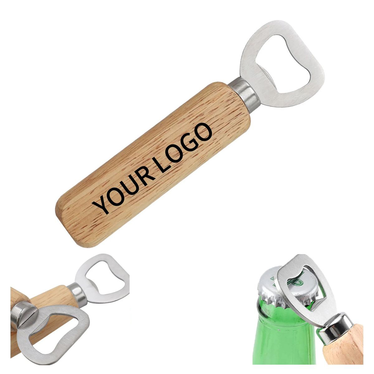 Wooden Compact Beer Bottle Opener 3
