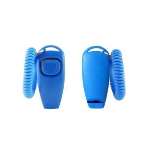 Whistle Pet Training Sound Clicker With Wrist Band 1
