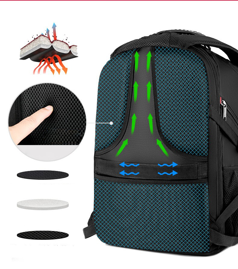 Business Work Backpack With USB Charging Port 10