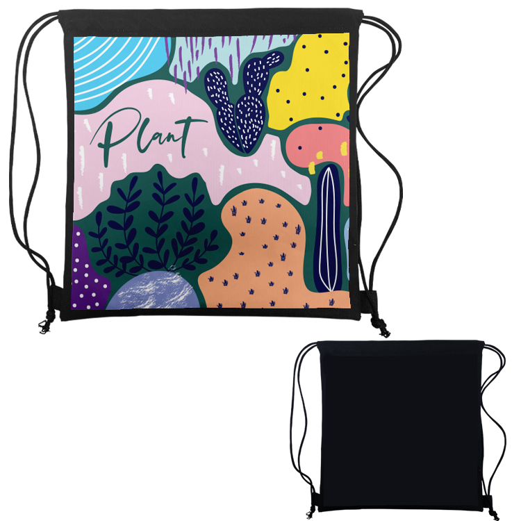 Economy Sublimated Drawstring Pack 8