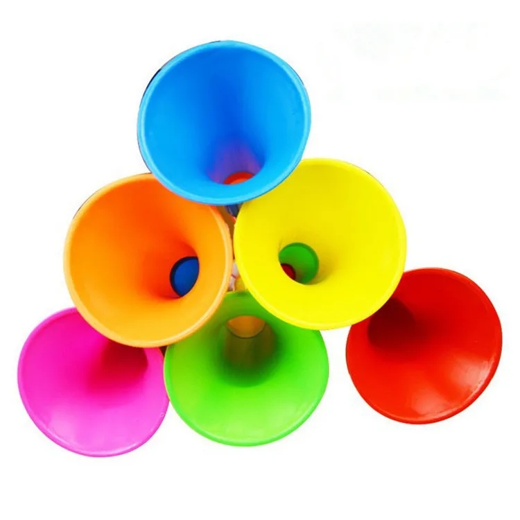 Plastic Collapsible Horn With Retractable Three-section 4