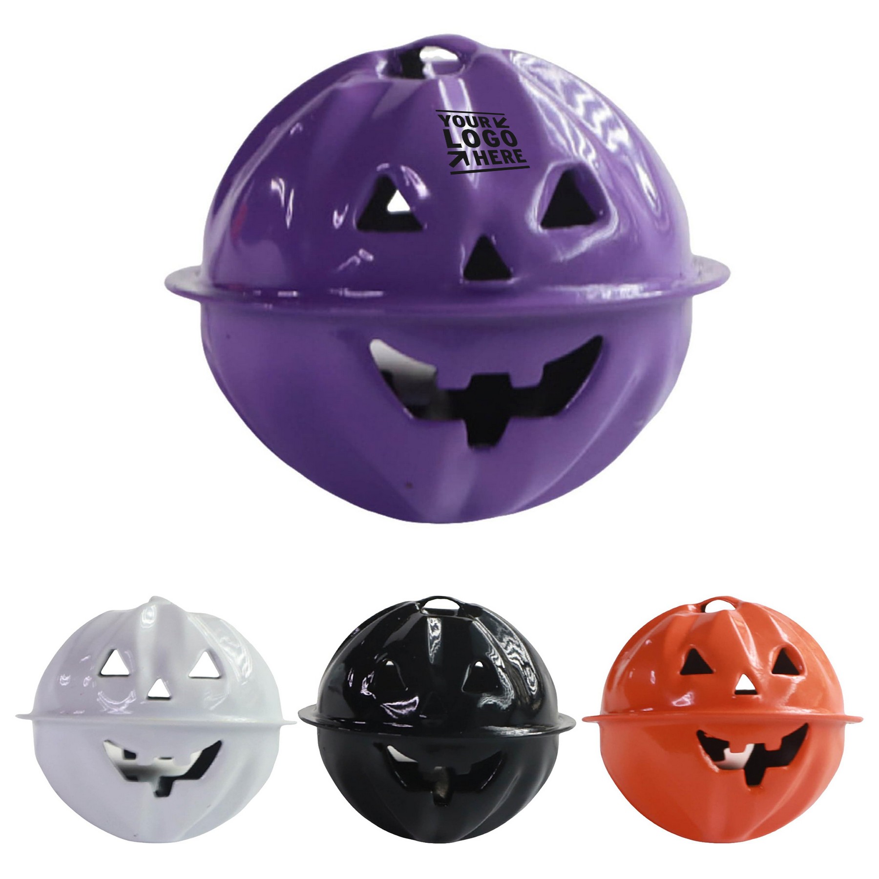 Pumpkin Shaped Jingle Bell 2