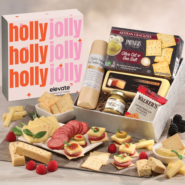 Shelf Stable Snack Lover's Gift Box with Full Color Sleeve