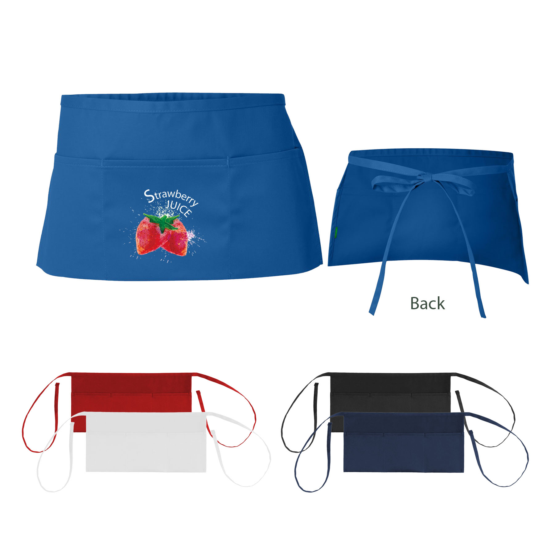 9 oz. Cotton Ashley W3 Twill Waist Apron 2