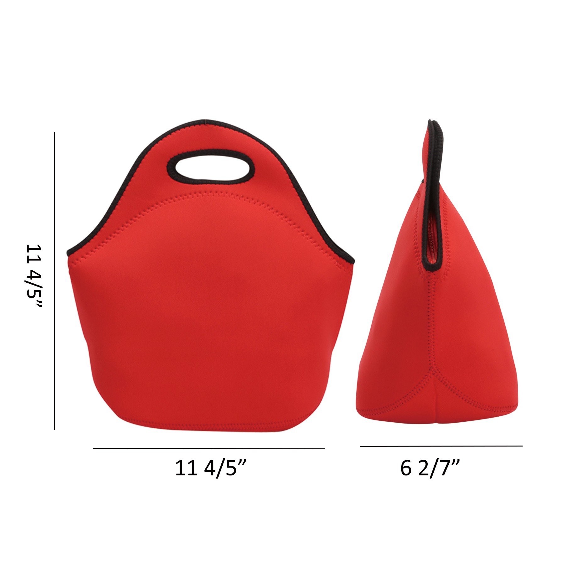 Zippered neo Lunch Bags 2