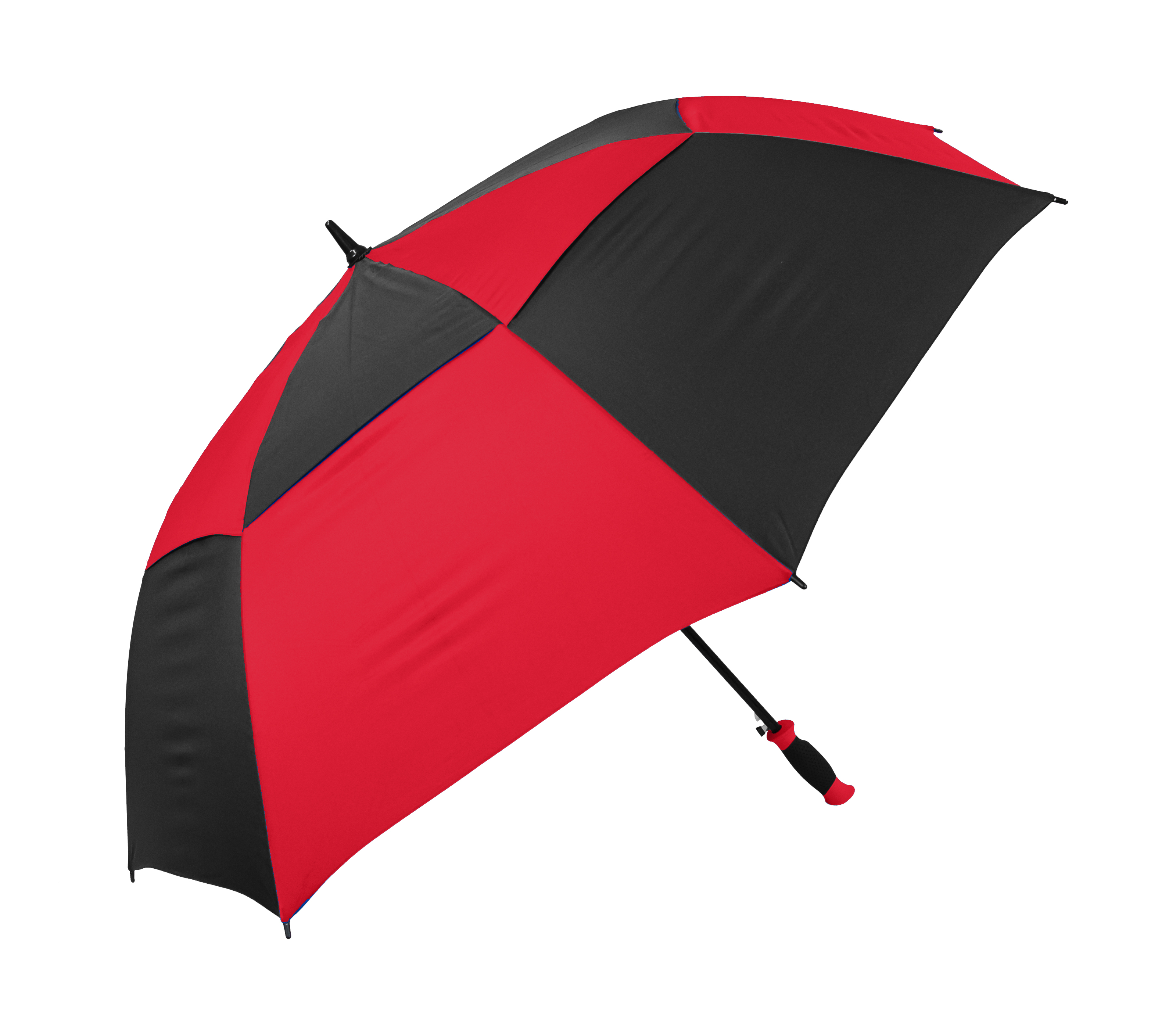 The Vented Checkerboard Golf Umbrella