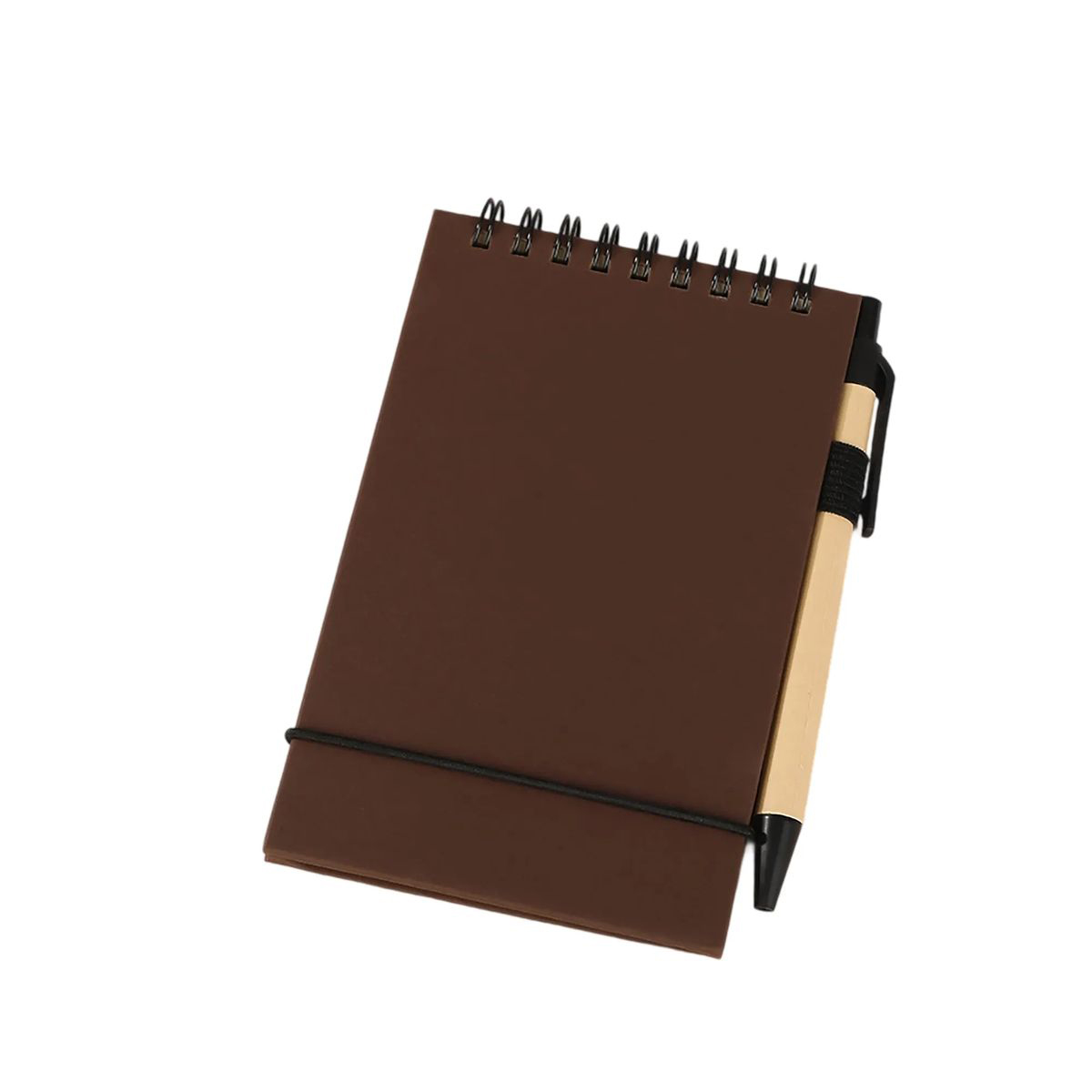 Travel Size Notebook with Pen and Cardboard Cover 7