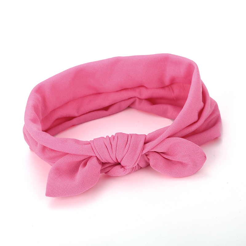 Head-wraps Hair Band Knotted Headband Rabbit Ears 11