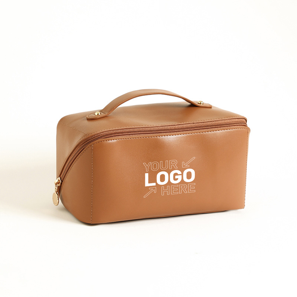 Pu Cosmetic Bag With Handle 2