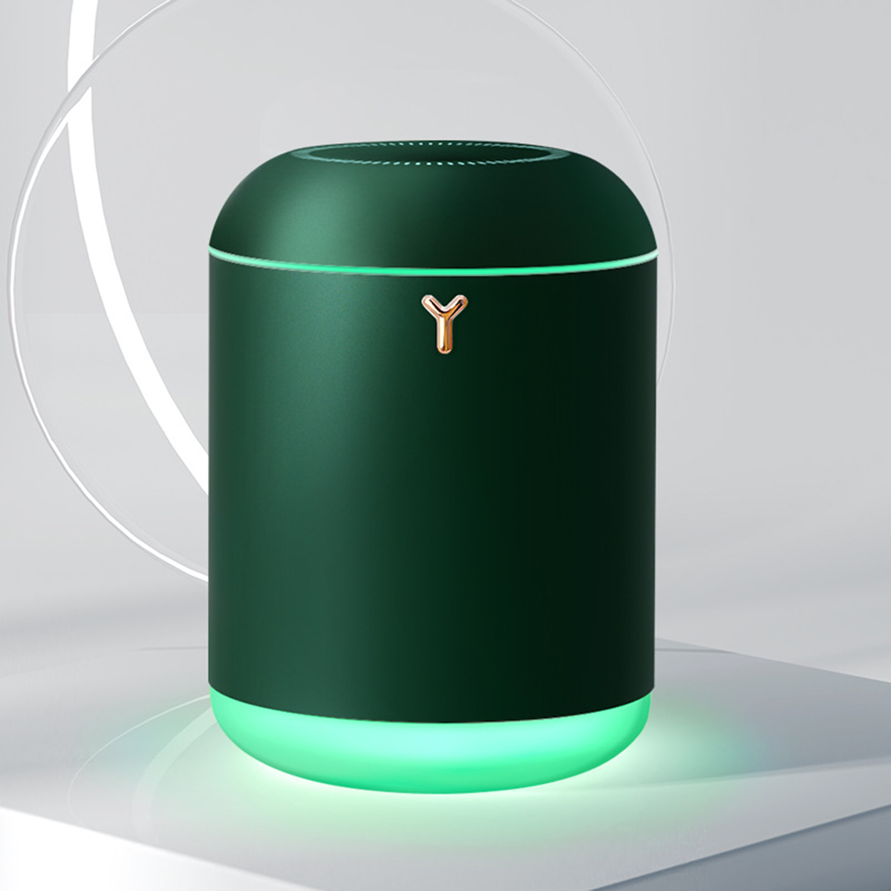 Portable Mini Air Humidifier With Colorful Night Light 2