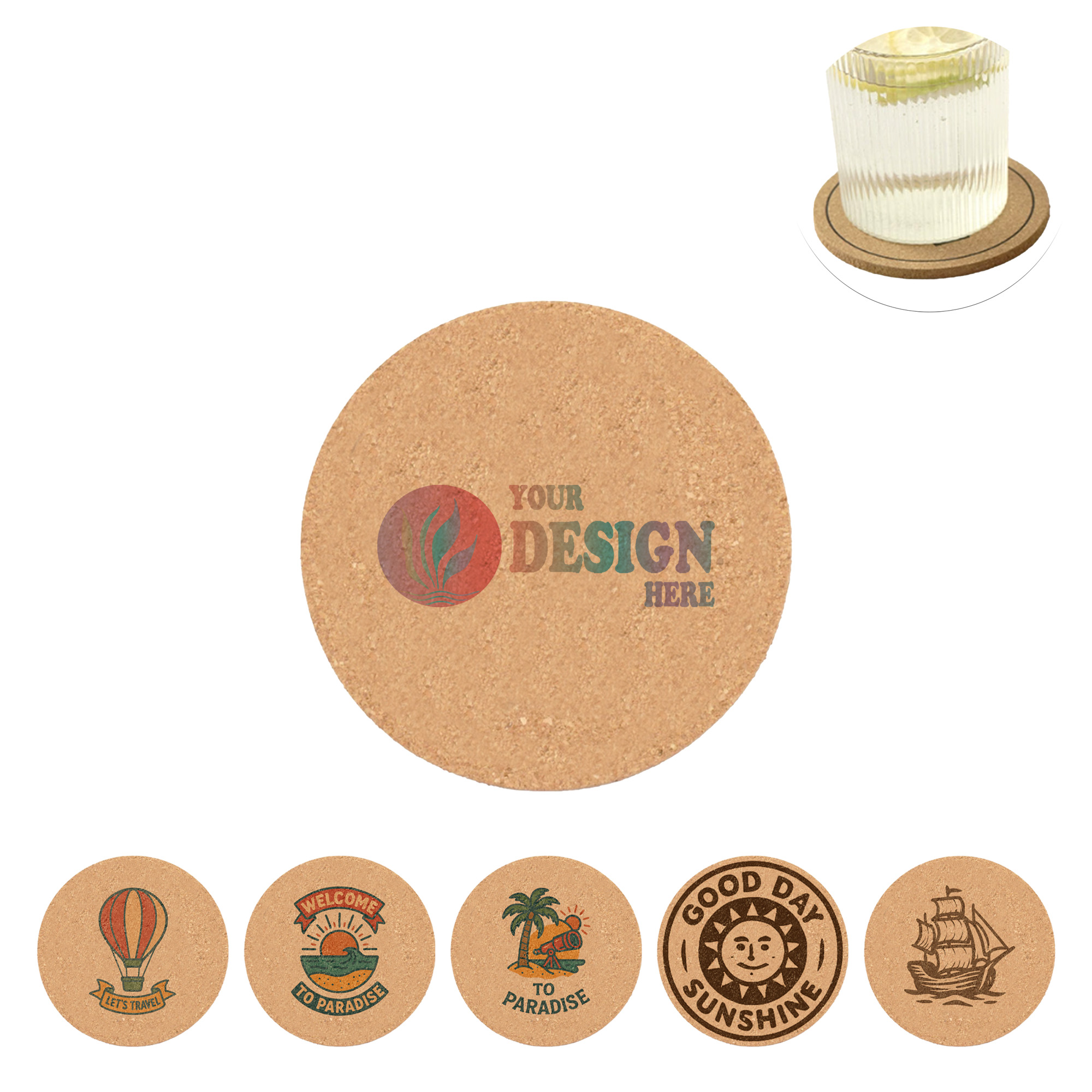 Wood Coaster For Heat Insulation 5