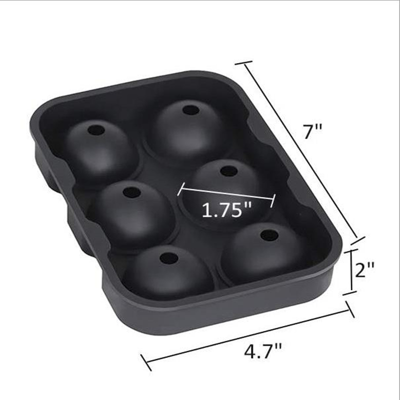 Large Square Ice Cube Molds for Cocktails & Bourbon - Reusable & BPA Free 3