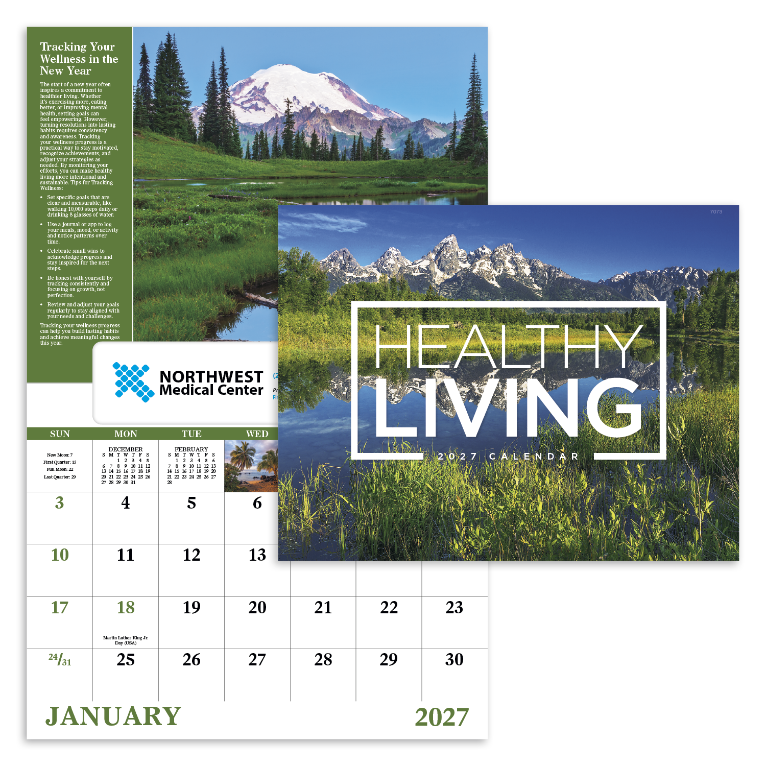 Good Value™ Healthy Living - Window Calendar 39