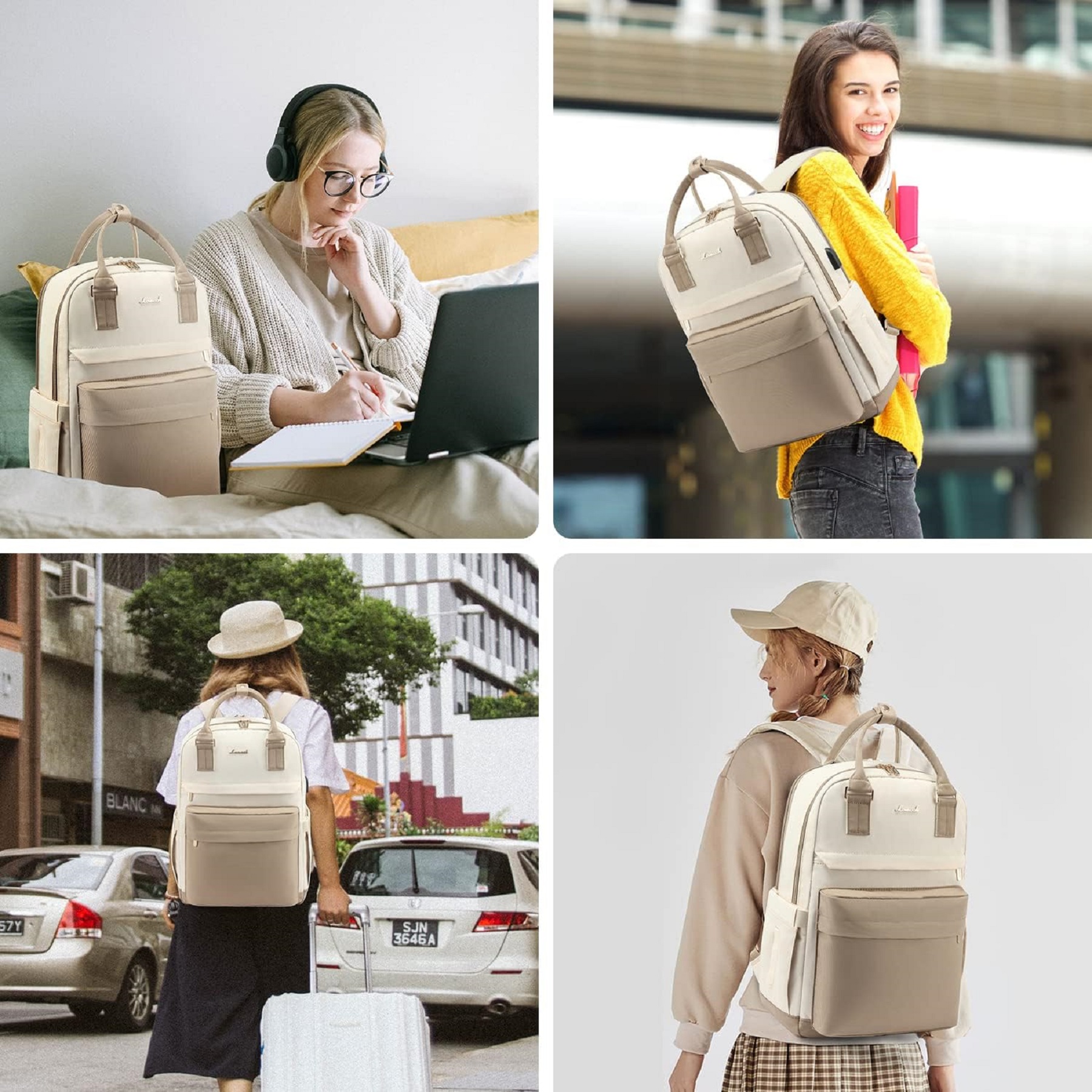 15.6 Inch Laptop Bag with USB Port 2