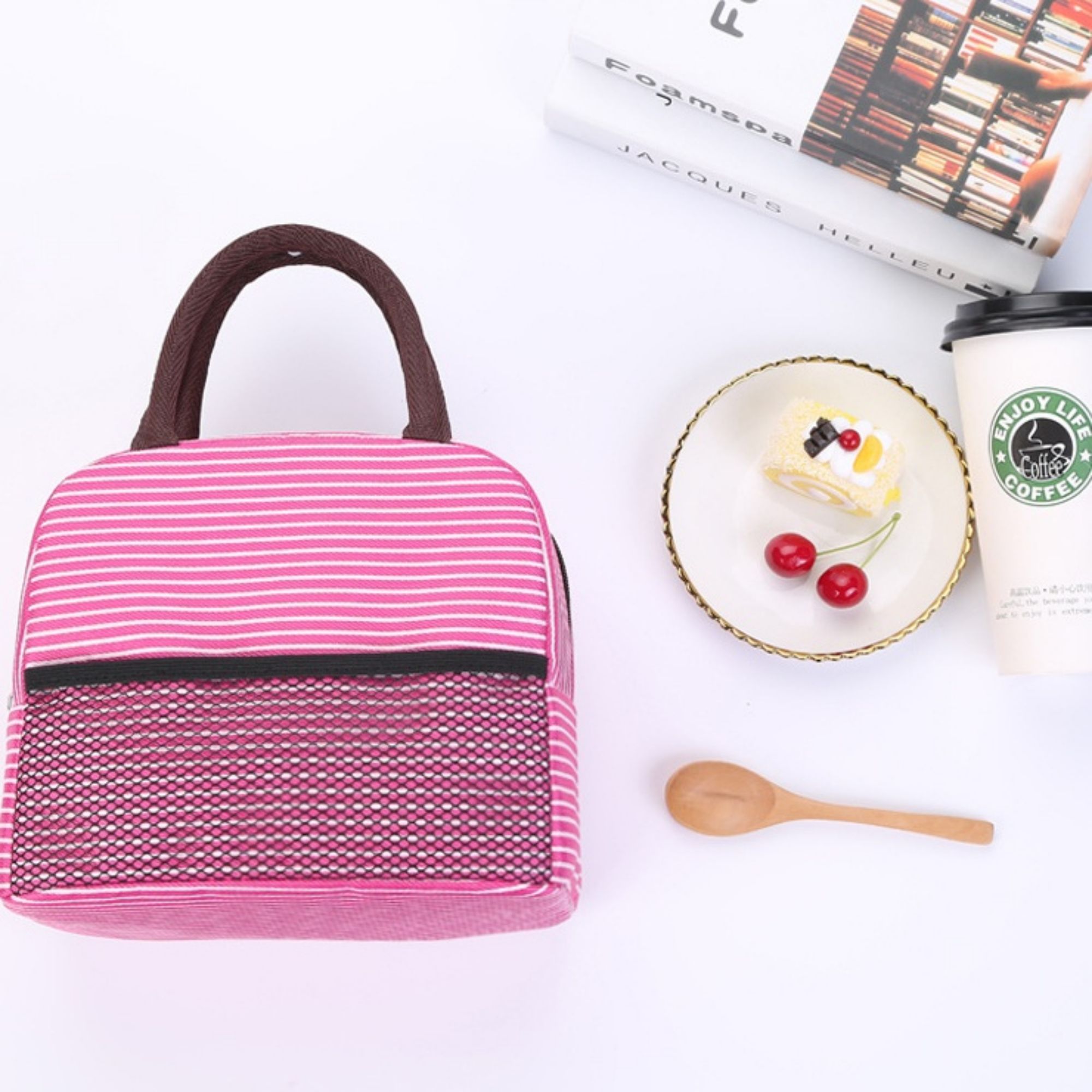 Lunch Cooler With Zip Closure 2