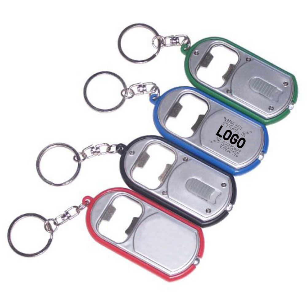 3 in 1 Bottle Opener LED Light Keychain 5