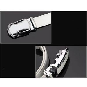 Adjustable Leather Ratchet Men Belt 24
