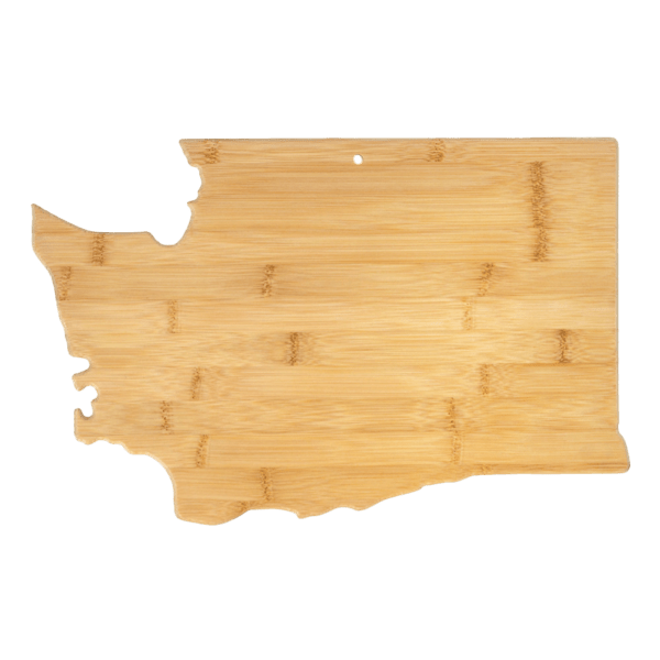 U.S. State Shaped Bamboo Cutting and Serving Boards 96