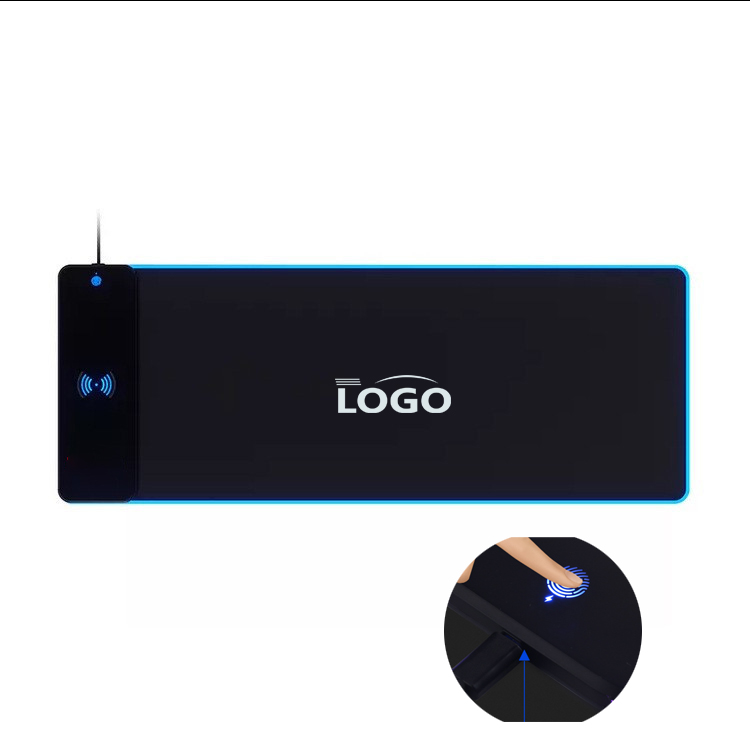 LED Mouse Pad with Wireless Charger 1