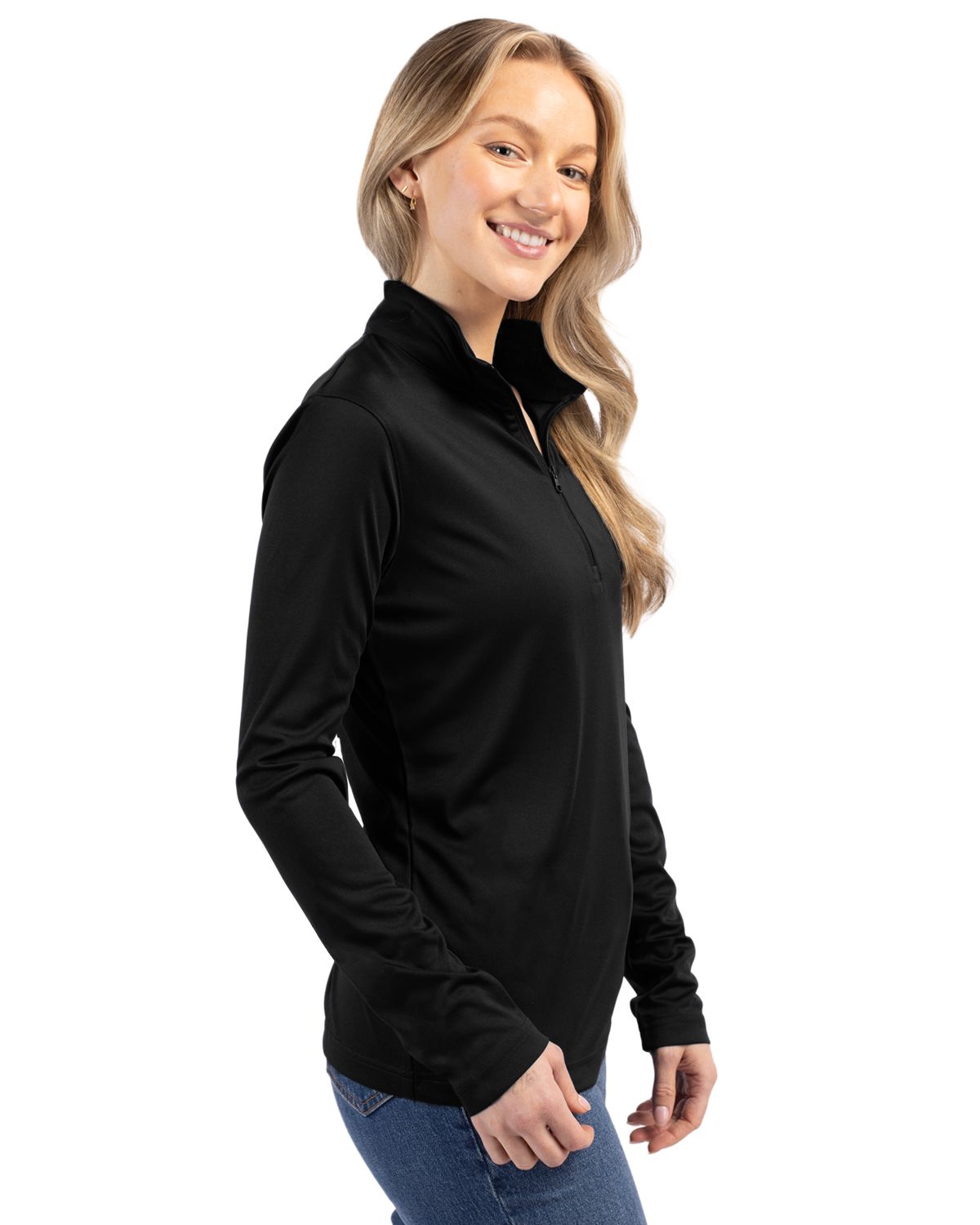 Spin Eco Performance Half Zip Womens Pullover