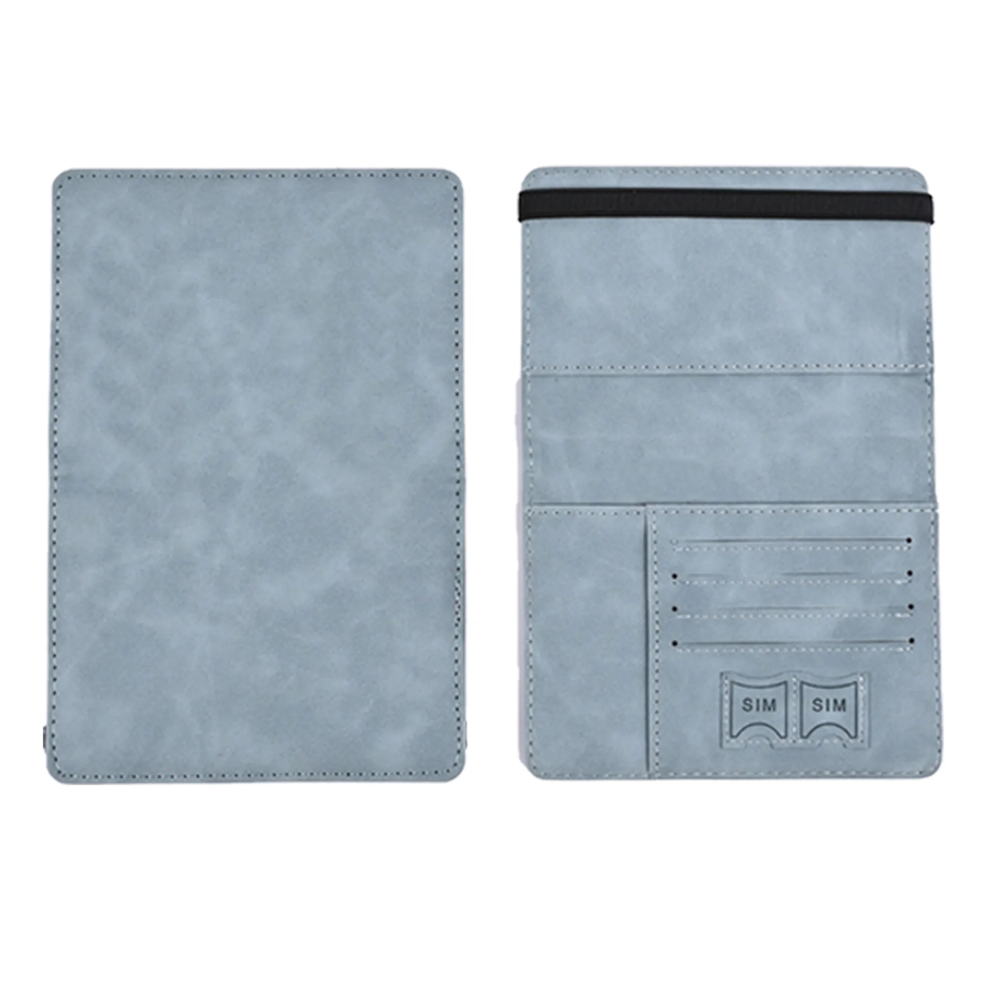 RFID PU Leather Passport Holder Cover 5