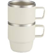 Doppio Stackable Recycled Mug Set 6oz 13
