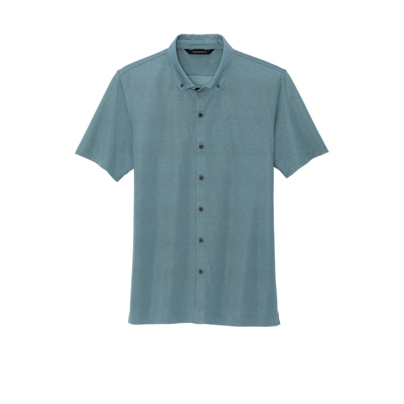 Mercer+Mettle Stretch Pique Full-Button Polo 31