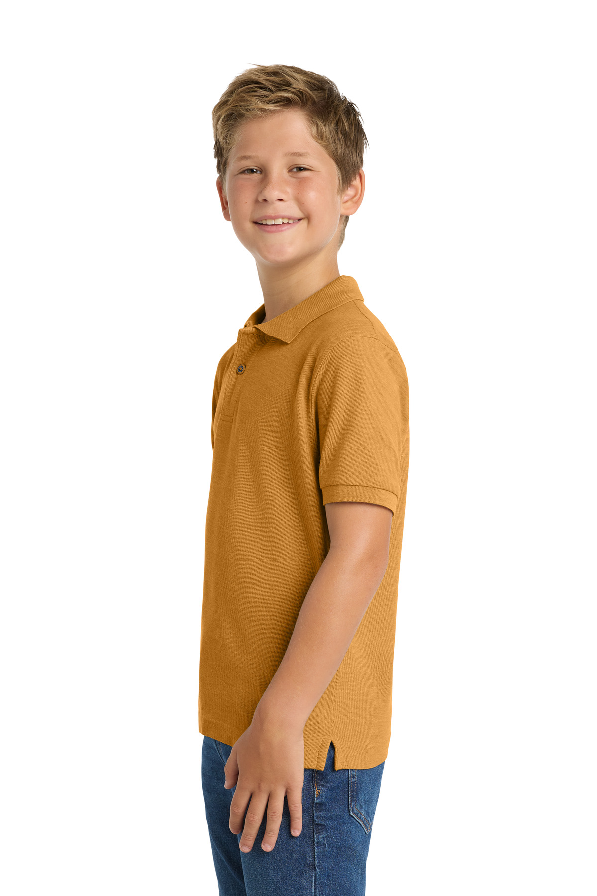 Port Authority Youth Silk Touch Polo. Y500 35