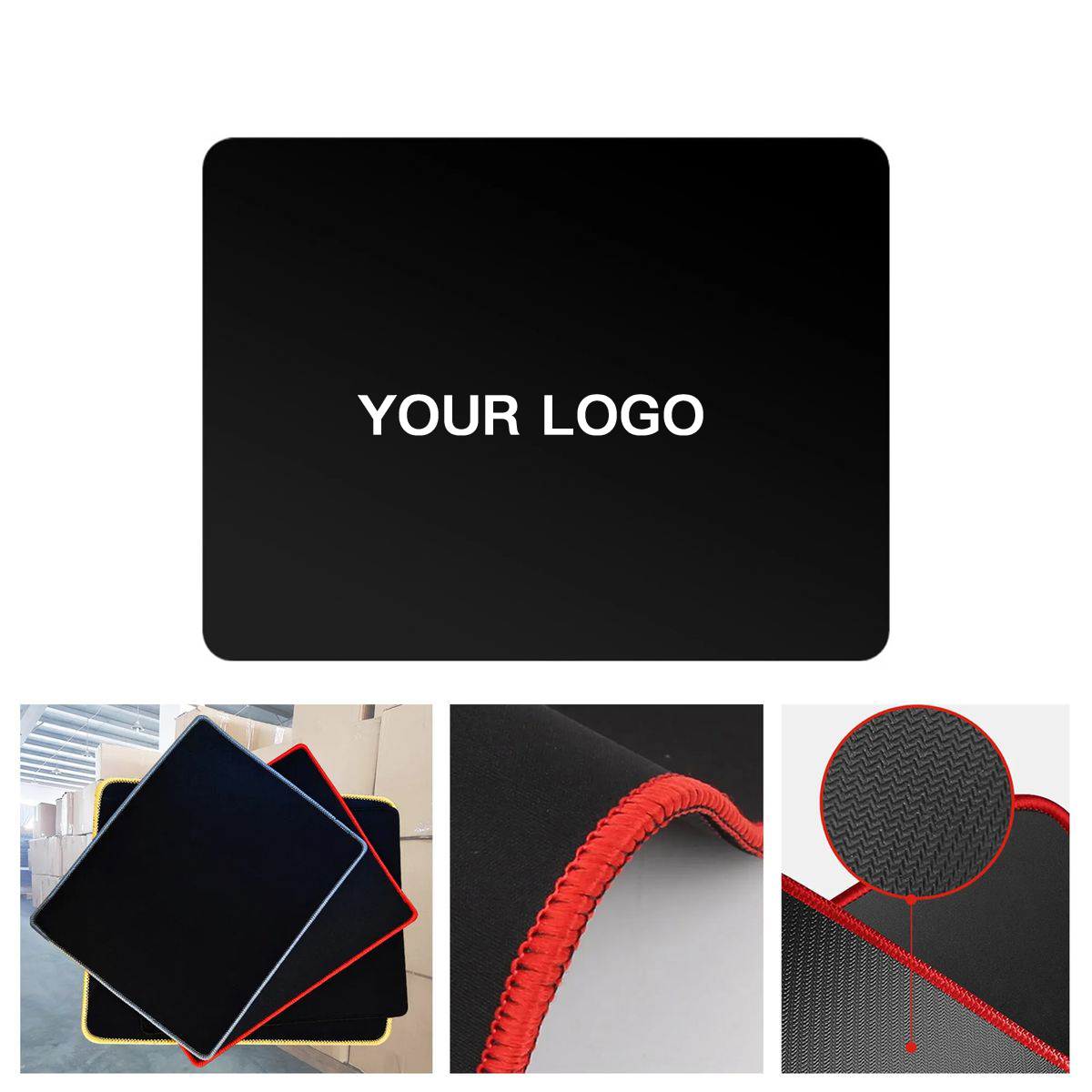 Durable Rubber Mouse Pad with Anti Slip Base 7