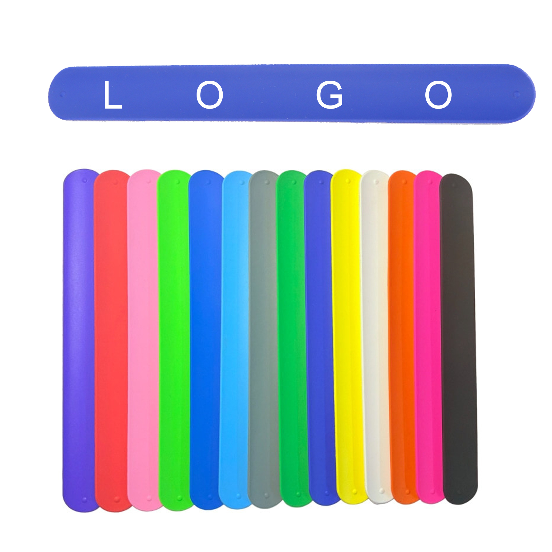 Silicone Slap Bracelets 1