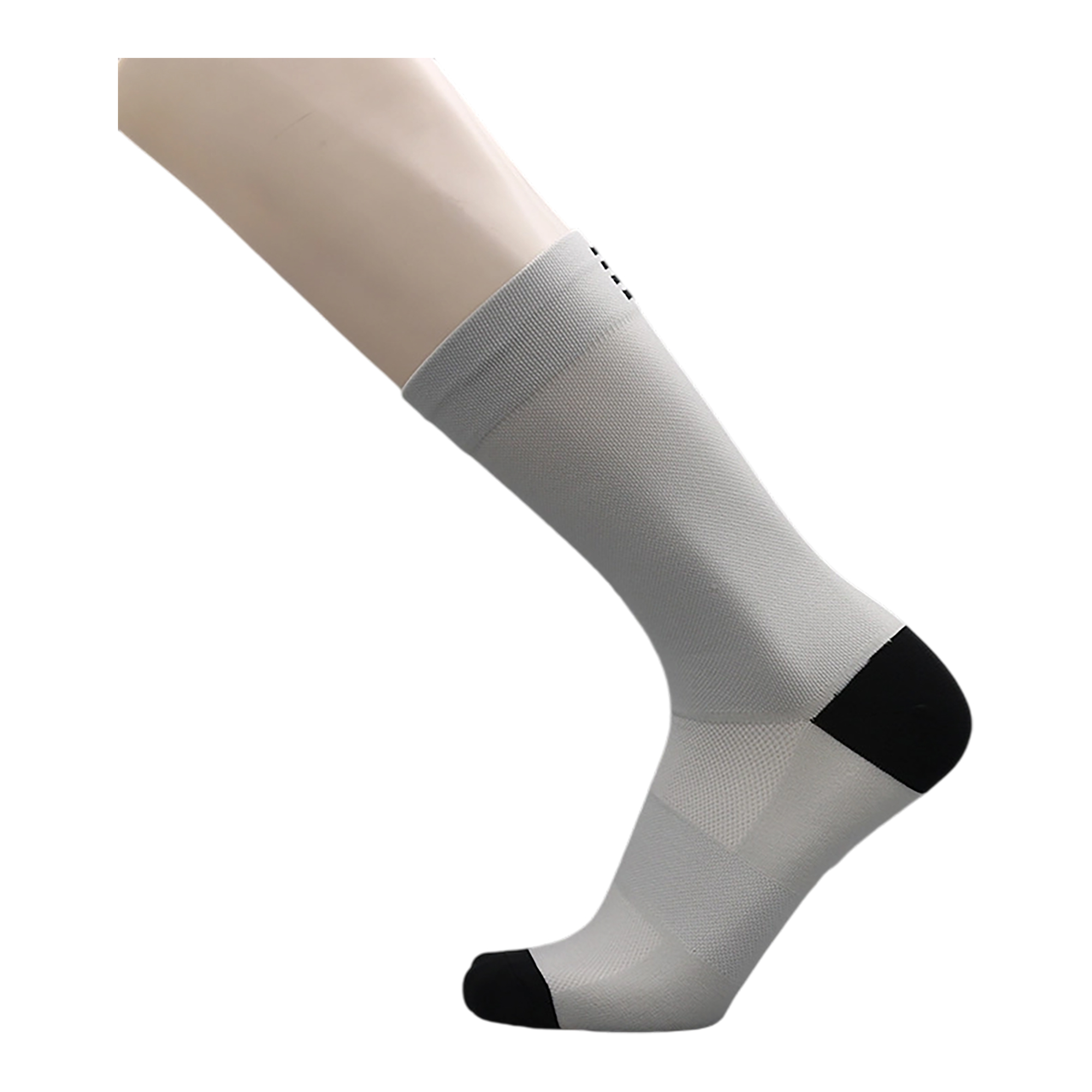 100% Woven Premium Cotton Athletic Crew Socks 6