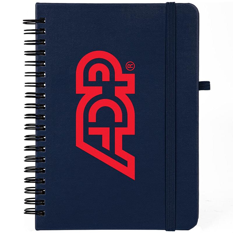 5x7 Premium UltraHyde Leather Notebook with Pen Holder 10